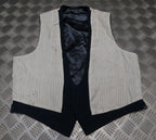 RAF Royal Air Force Vintage Mess Dress Waistcoat Airforce Blue Grey Colour with Marks