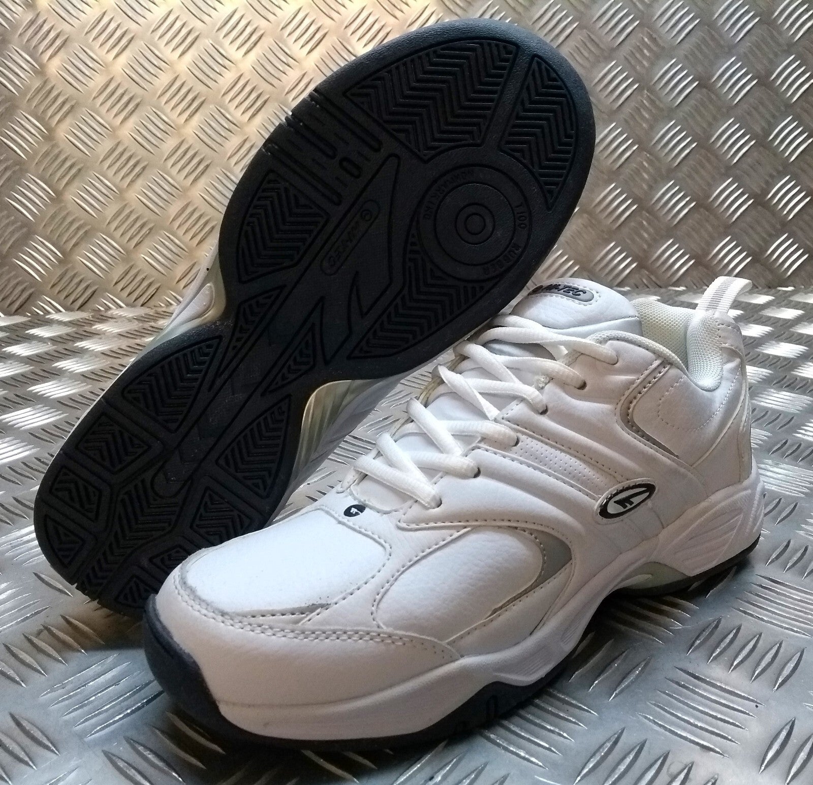 Trainers Hi-Tec Argon White Gym General Purpose Men's Lightweight Training Shoe