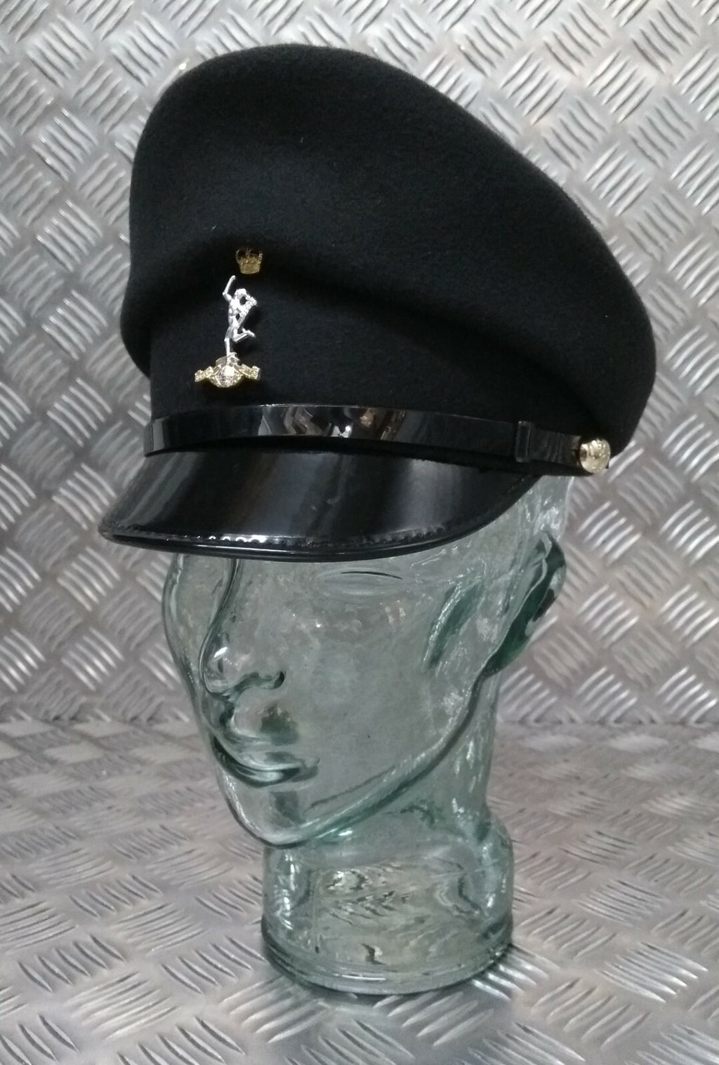 British Army Cap Royal Corp of Signals No1 Dress Hat Complete With Badge 54cm