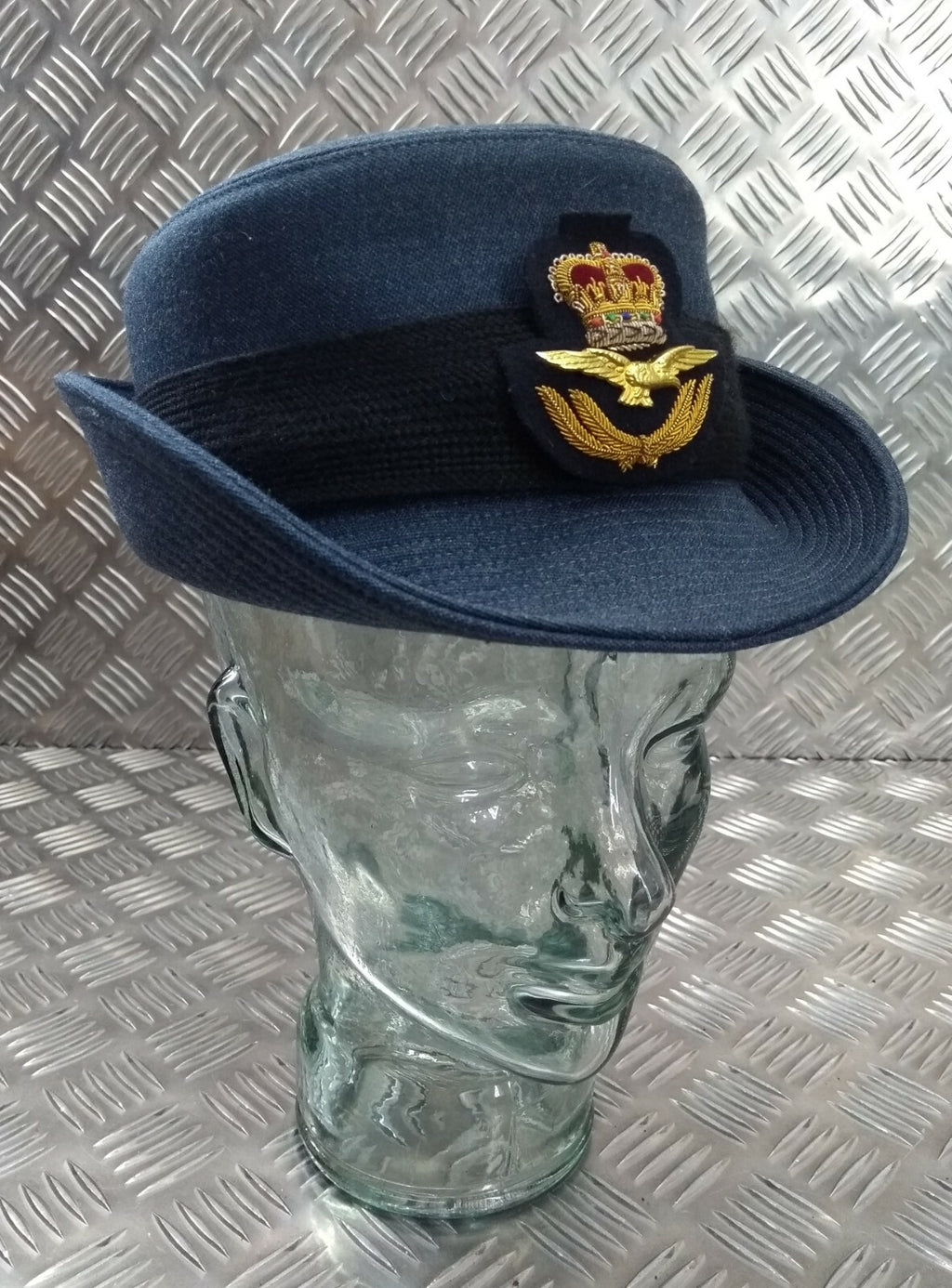 WRAF / RAF Tricorn Hat Airforce Blue Grey Colour Royal Air Force OFCs Womans Headwear Assorted