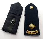 Barbados Shoulder Boards Officers Metal Insignia Genuine Defence Force Issue