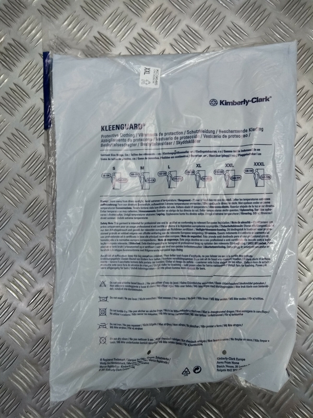 Kleenguard T56 Kimberly Clark Coveralls Type 5/6 Disposable Overall XX-Large x2