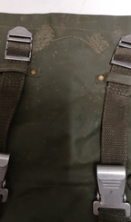Vintage Army Issue Heavy-duty Backpacks x4 & Belts x4 Heavy Wear with Defects