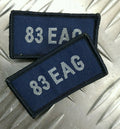 Air Force 83 EAG (Expeditionary Air Group) RAF Royal Air Force TRF Badges 1 Pair