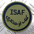 Genuine British ARMY ISAF International Security Assistance Force OD Badge