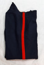 No1 Dress Trousers British Army Blues Pattern RMAS With 1" Red Stripes W34"