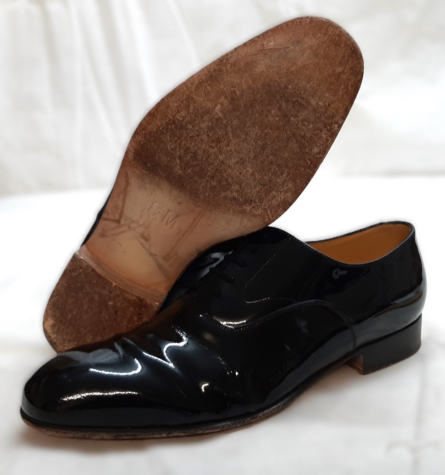 Patent Leather Shoes British Service Dress All Sizes