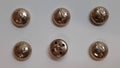 Royal Signal Corps Buttons X6 Small Size 22L Dress British Army "Jimmy" Insignia