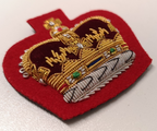 Warrant Officer Class 2 WO2 Large Crown Badge Lifeguards Household Division