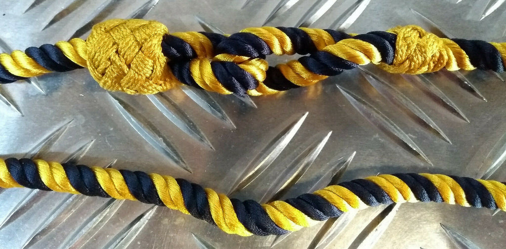Genuine Royal Logistic Corps Single Cord Dark Blue & Gold Lanyard, Female - NEW