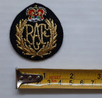 Cap Badge OA RAF Royal Air Force (Other Airman) Embroidered Hat Patch Badge