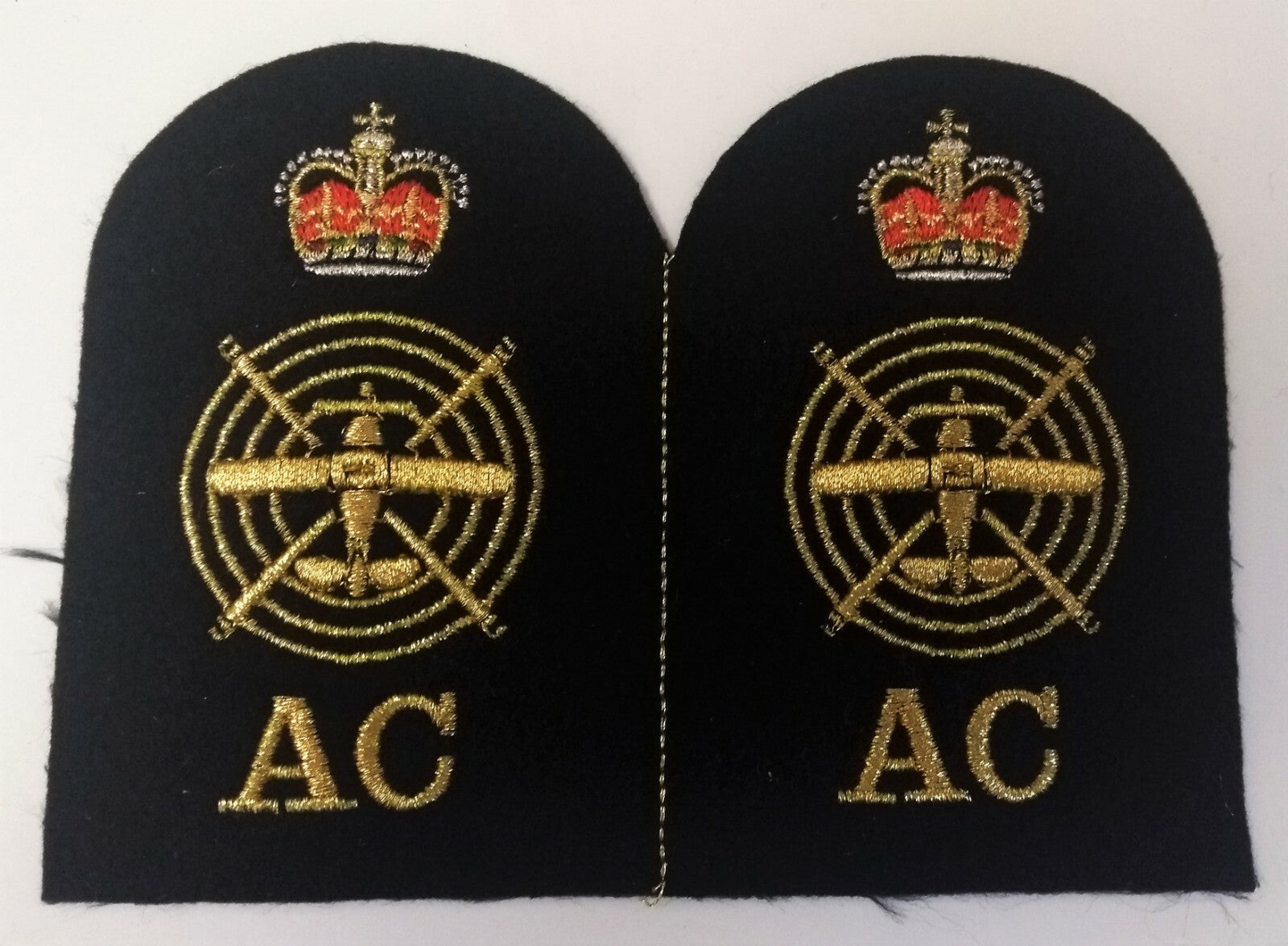 Genuine British Royal Navy Aircraft Controller CPO Qualification Badge ASPS101