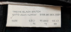 Black Watch Trews Scottish Tartan Trousers Old Pattern 75/72/88cm