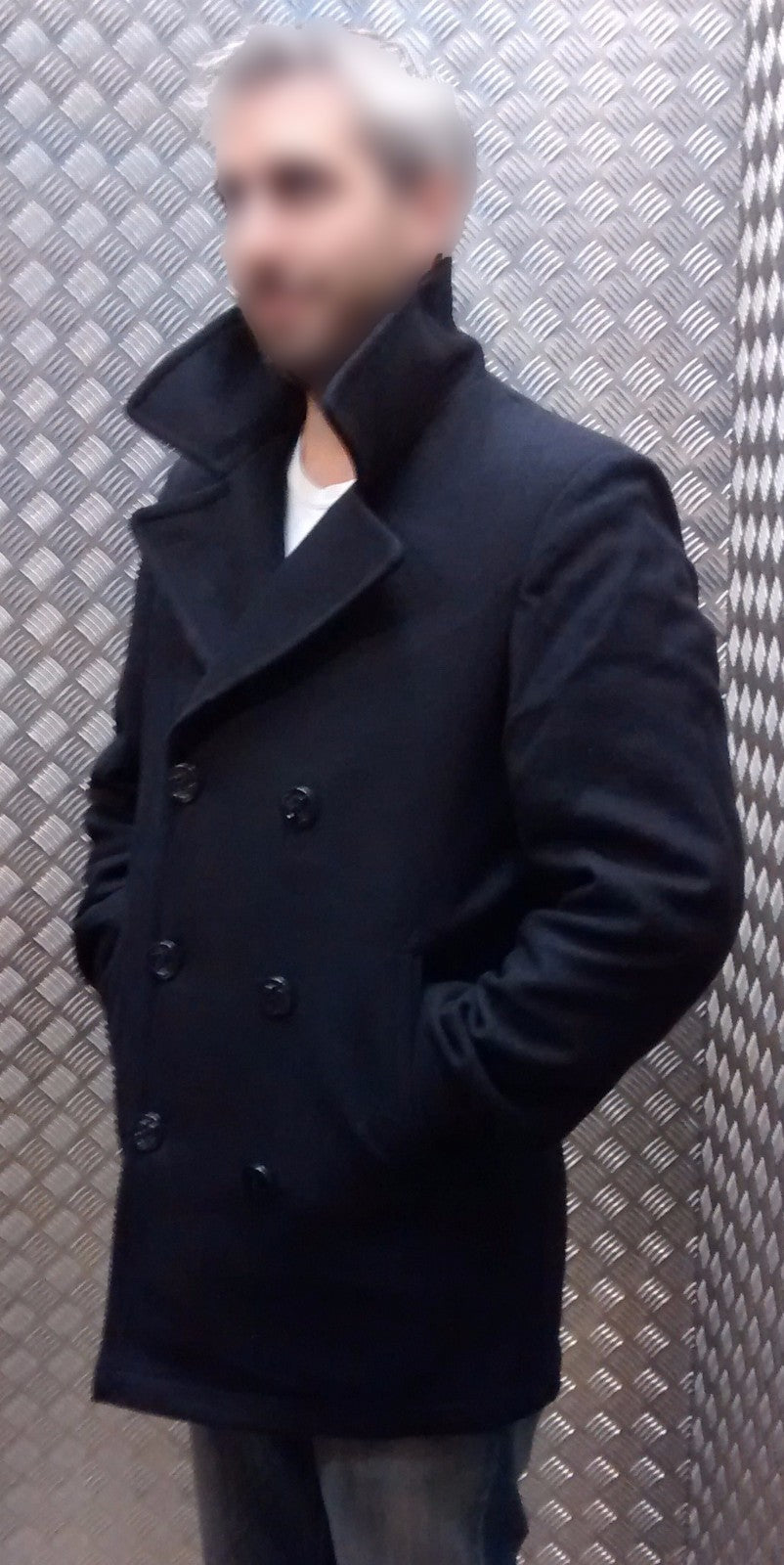 US Naval Vintage Style Reefer Peacoat USN Enlisted - BRAND NEW
