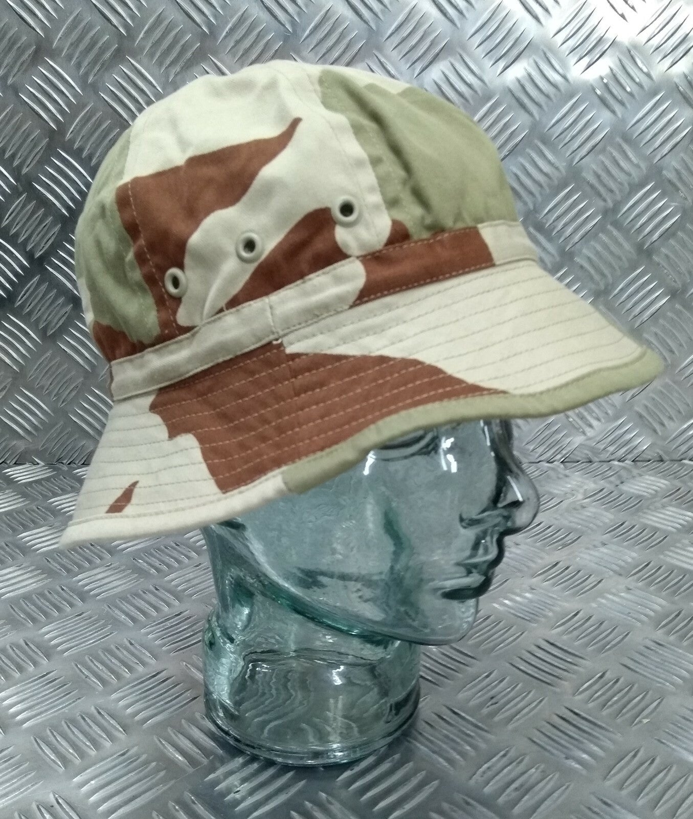 10 x Desert Bonnie Bush / Bucket / Rave Hat Tri Camouflage Foldable Size 59cm