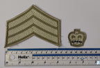 Staff Sergeants Chevrons & Crown Sand Fawn Shirt & No4 No6 Safari Jackets GD1