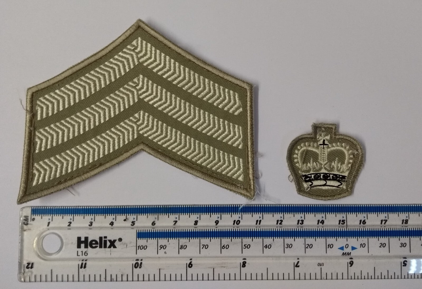 Staff Sergeants Chevrons & Crown Sand Fawn Shirt & No4 No6 Safari Jackets GD1