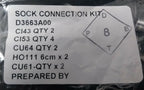 15pc Oxygen Hose Kit for ANTI - G Pilot / Fast Jet Trouser New old Stock