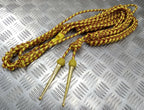 Gold Ceremonial Aiguillette Genuine Issue Senior Field Officer Maroon Fleck