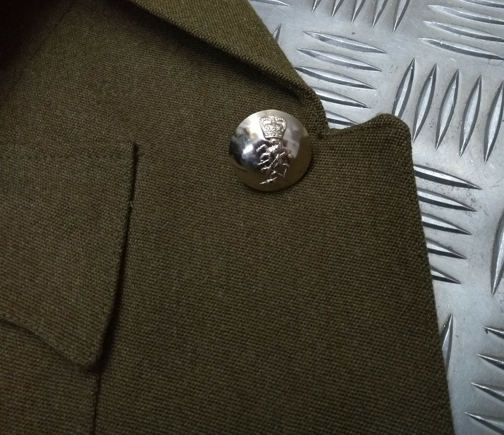 British Army Vintage No2 REME Dress Jacket Great for Fancy Dress / Costumes / Film or Theatre