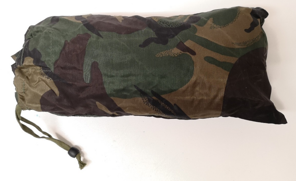 DPM Woodland Camo Basha Basher Shelter Sheet Bag British Military