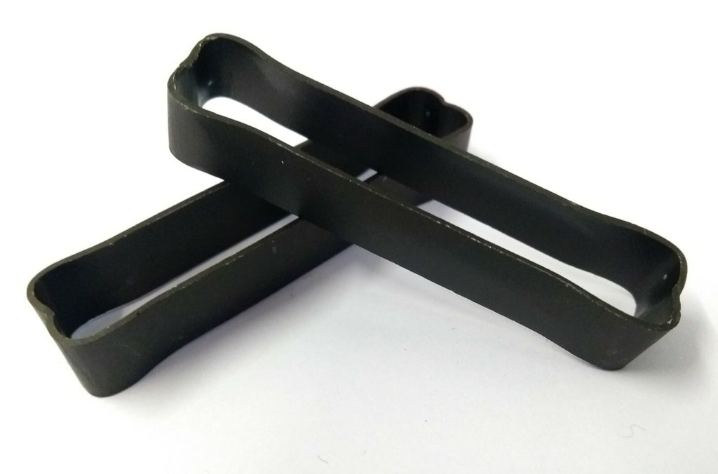 British Army Working Dress Waist Belt Slide / Stays Olive Drab 57mm x 2 - NEW