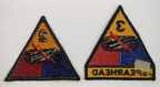 Vintage US Issue Armoured Division Patch Spearhead Red Blue Yellow