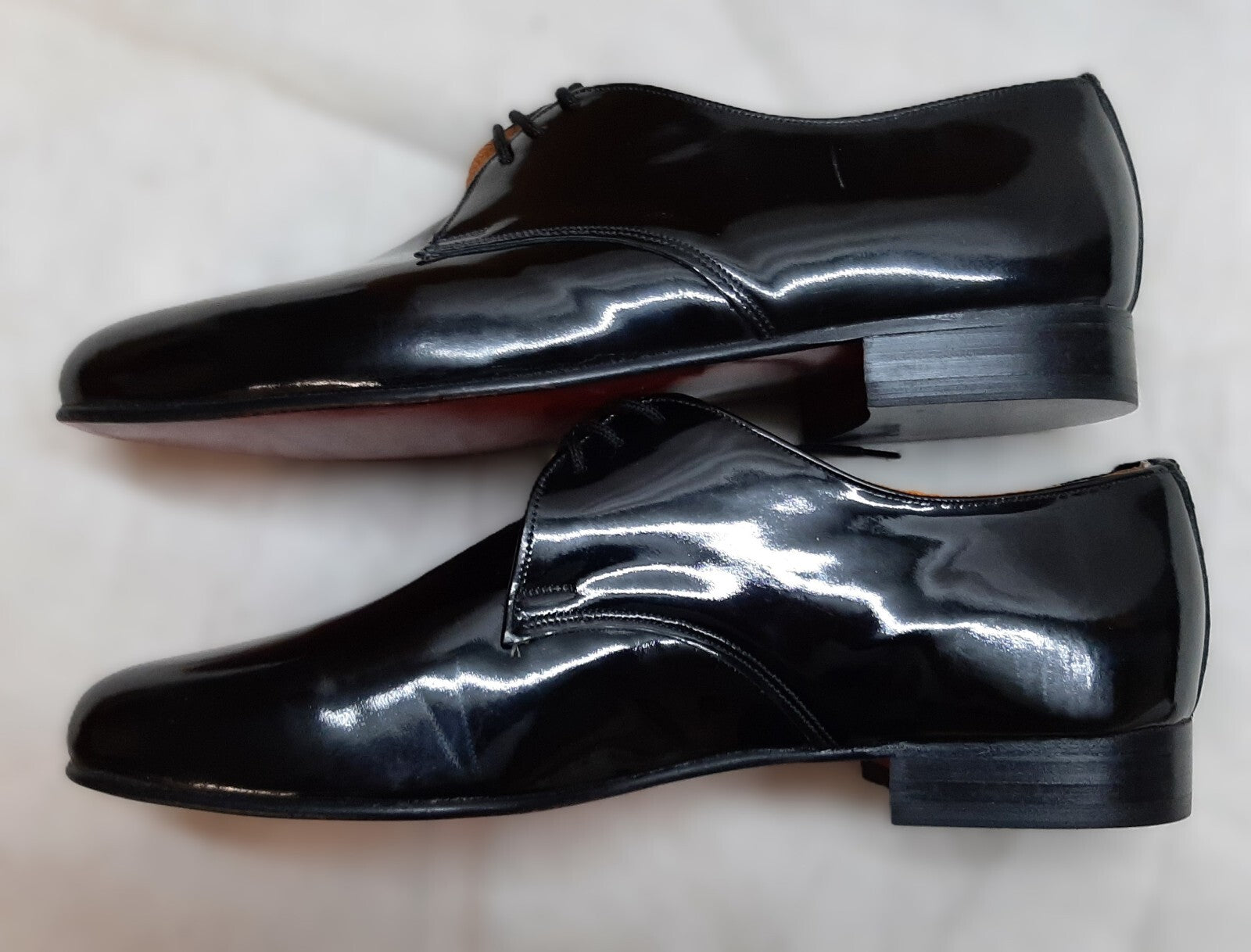 Vintage Patent Shoes Leather By Gosbell Army Officers Uniform Dress Pattern