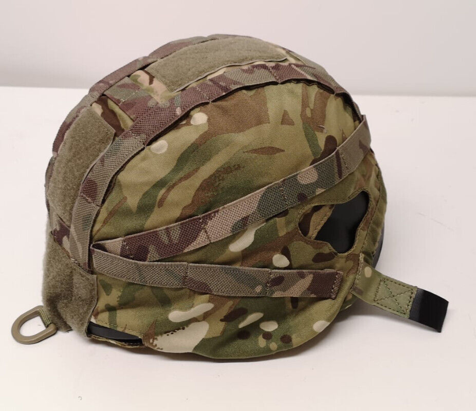 British Virtus MTP Multi-Terrain Pattern Removable Helmet Cover All Sizes