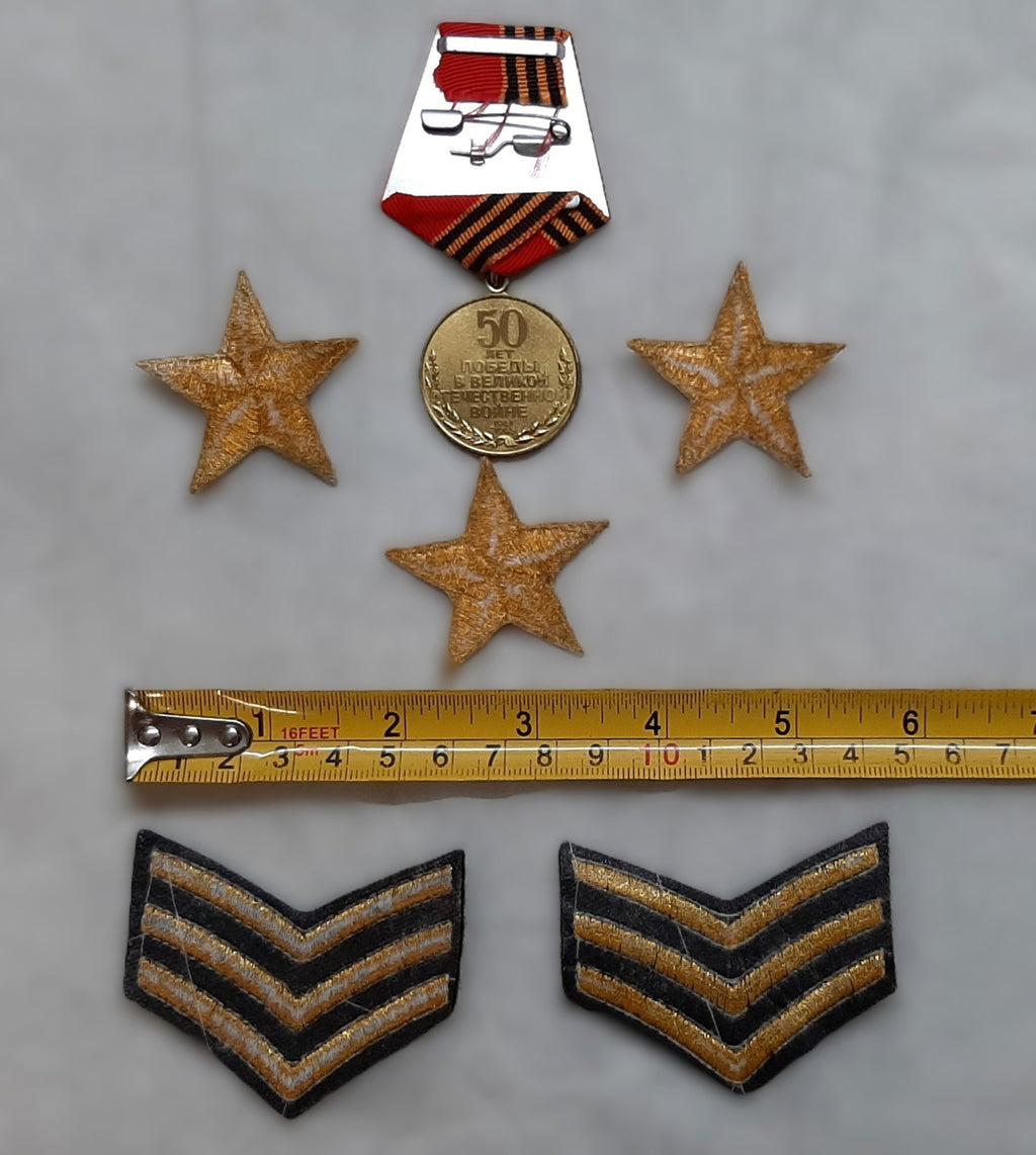 Fancy Dress Style Assorted Medal, Stars and Stripes