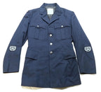No1 Dress Jacket RAF Royal Air Force Blue Grey Old Pattern With Badges Present