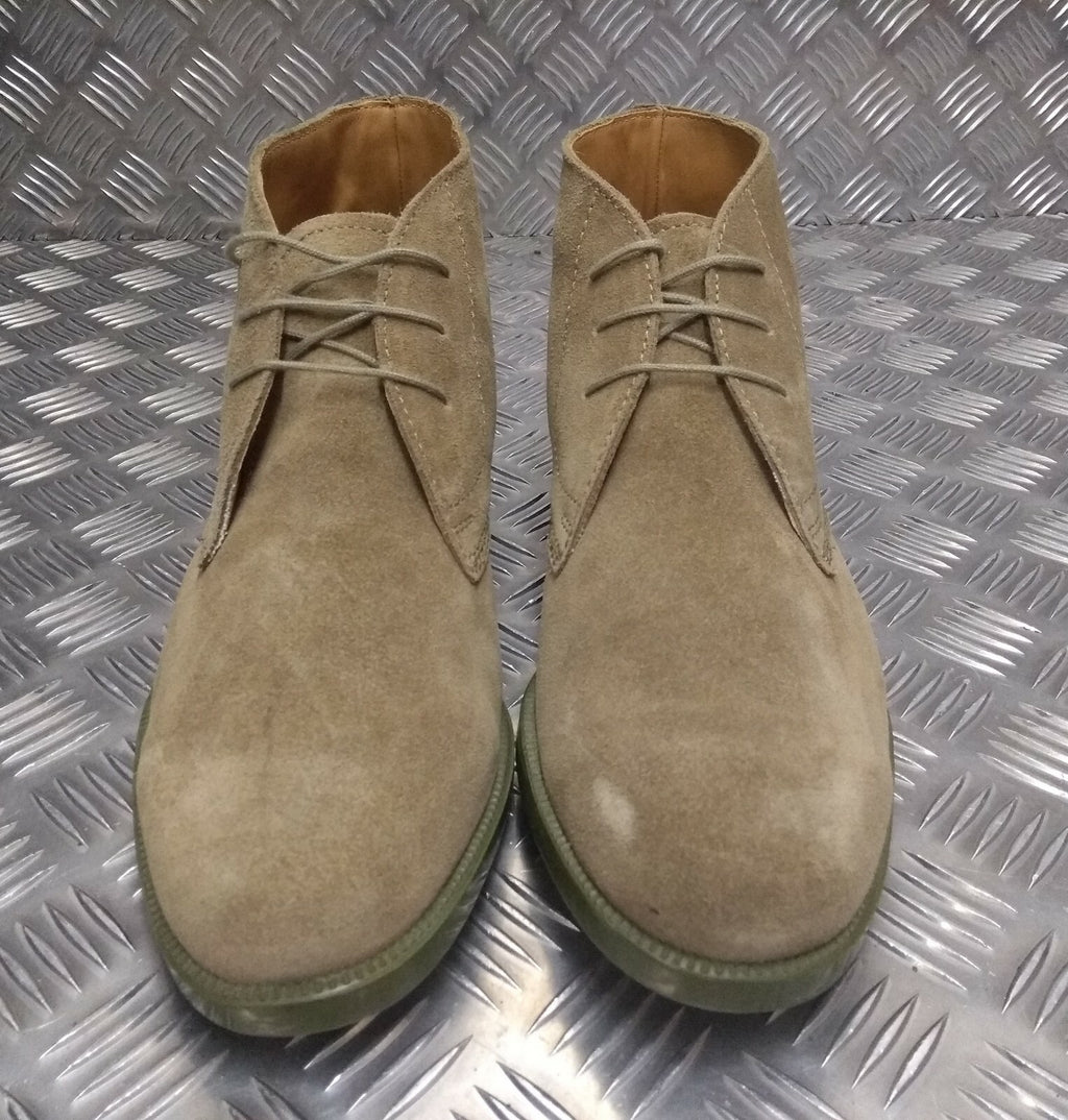 Genuine British Army Issue Soldier Desert Nubuck Suede DMS Sole Ankle Boots