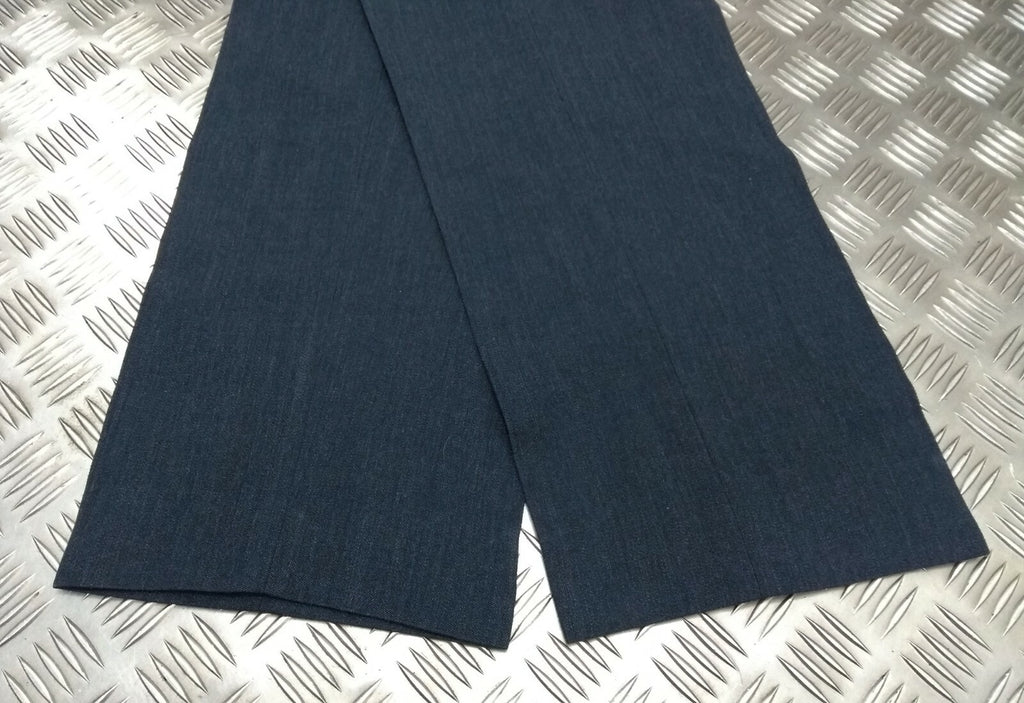 Vintage Trousers Airforce Dress Old Pattern Air Force Blue Grey Colour Waist 28"