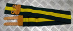 Jamaica 3rd Battalion JDF Two Tone Stable Belt With Double Leather Strap Buckles
