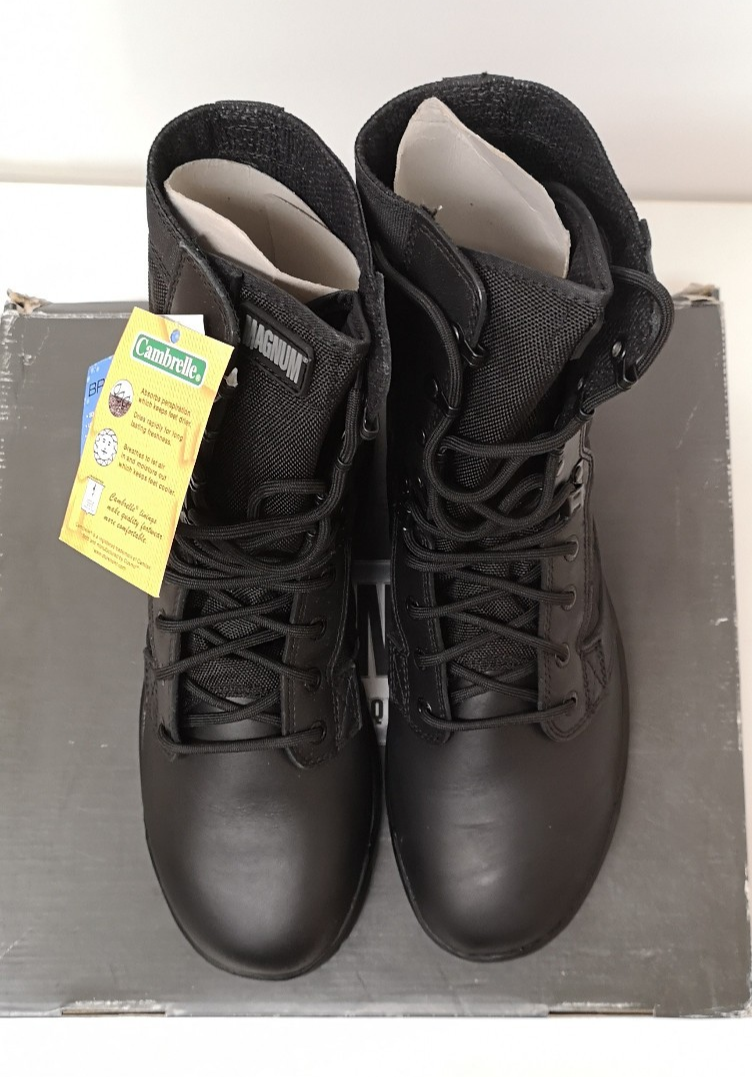 Magnum Patrol Boots Lightweight Black UK 12M / EU 46 New
