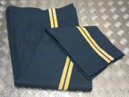 Bandsman Trousers RAF Royal Air Force Blue Grey with Stripes No9 No9(A) Damaged