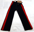 Vintage No1 Trousers British Army Red Stripe Blues Other Ranks 1966 Faulty