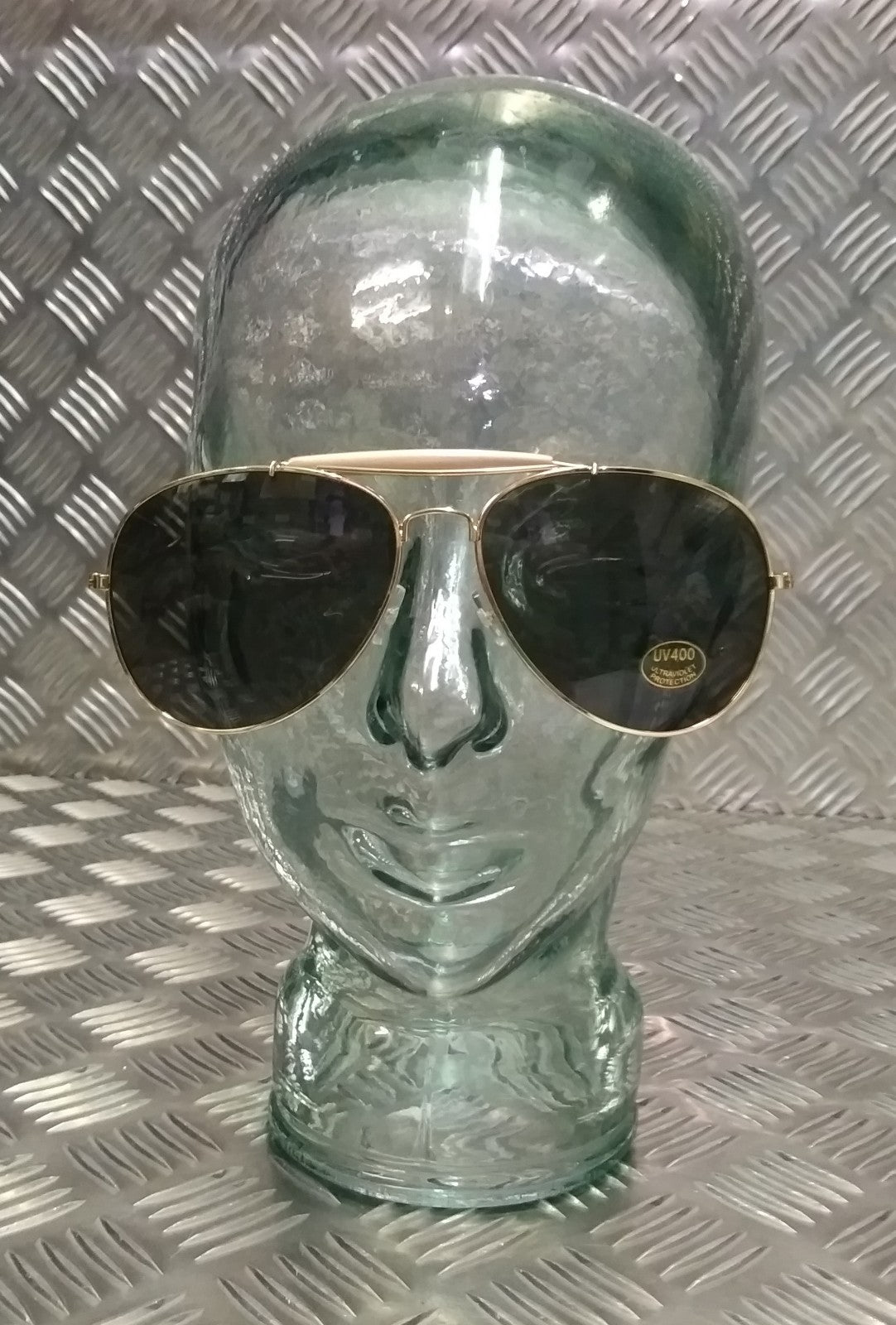 Top Gun Retro Style Aviators / Pilots Sun Glasses 3 Lens Options UV 400 Spec
