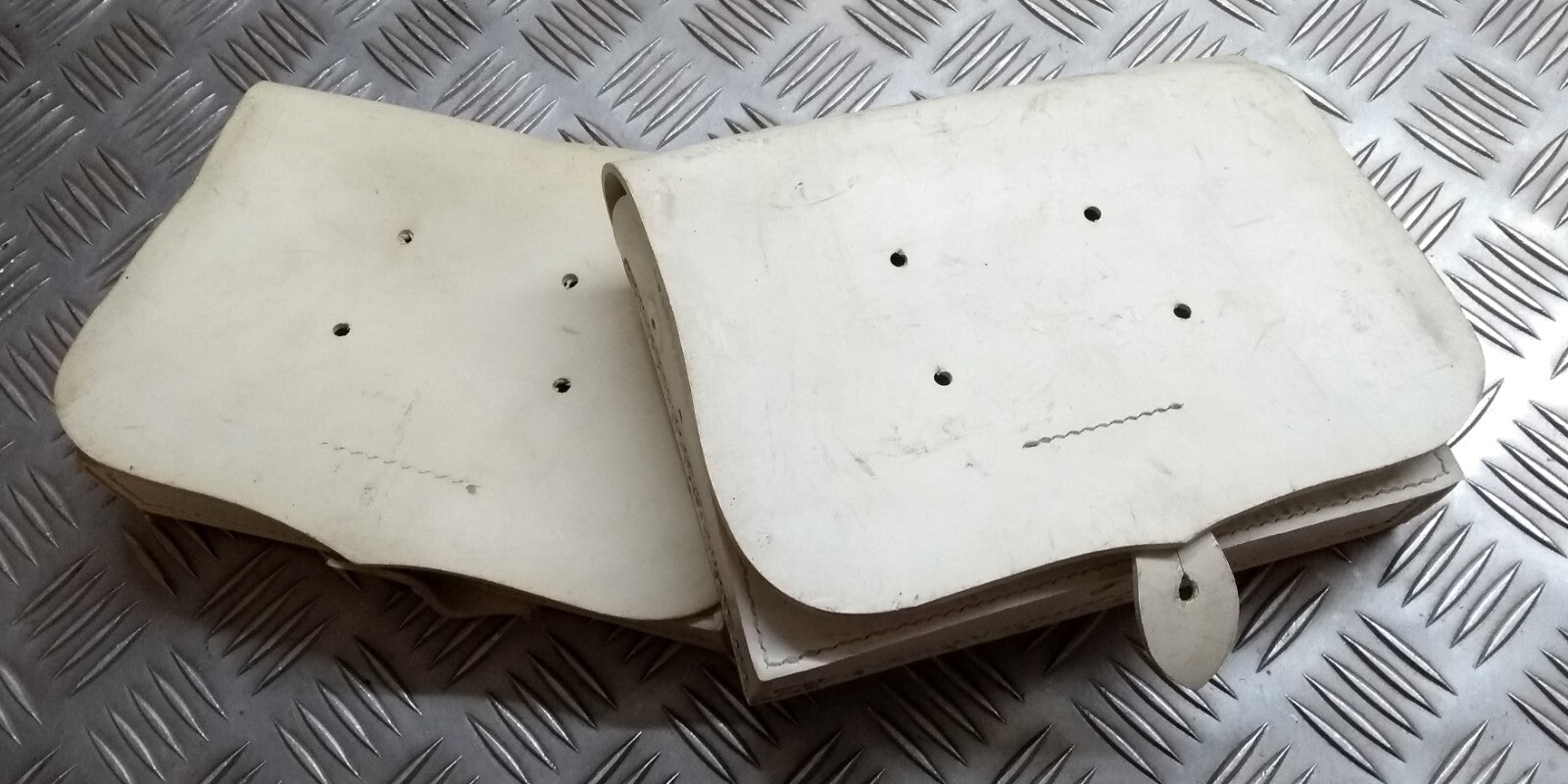 Cross Belt Pouch Old Pattern British RM Marines & Reg Ceremonial & Parade FAULTY