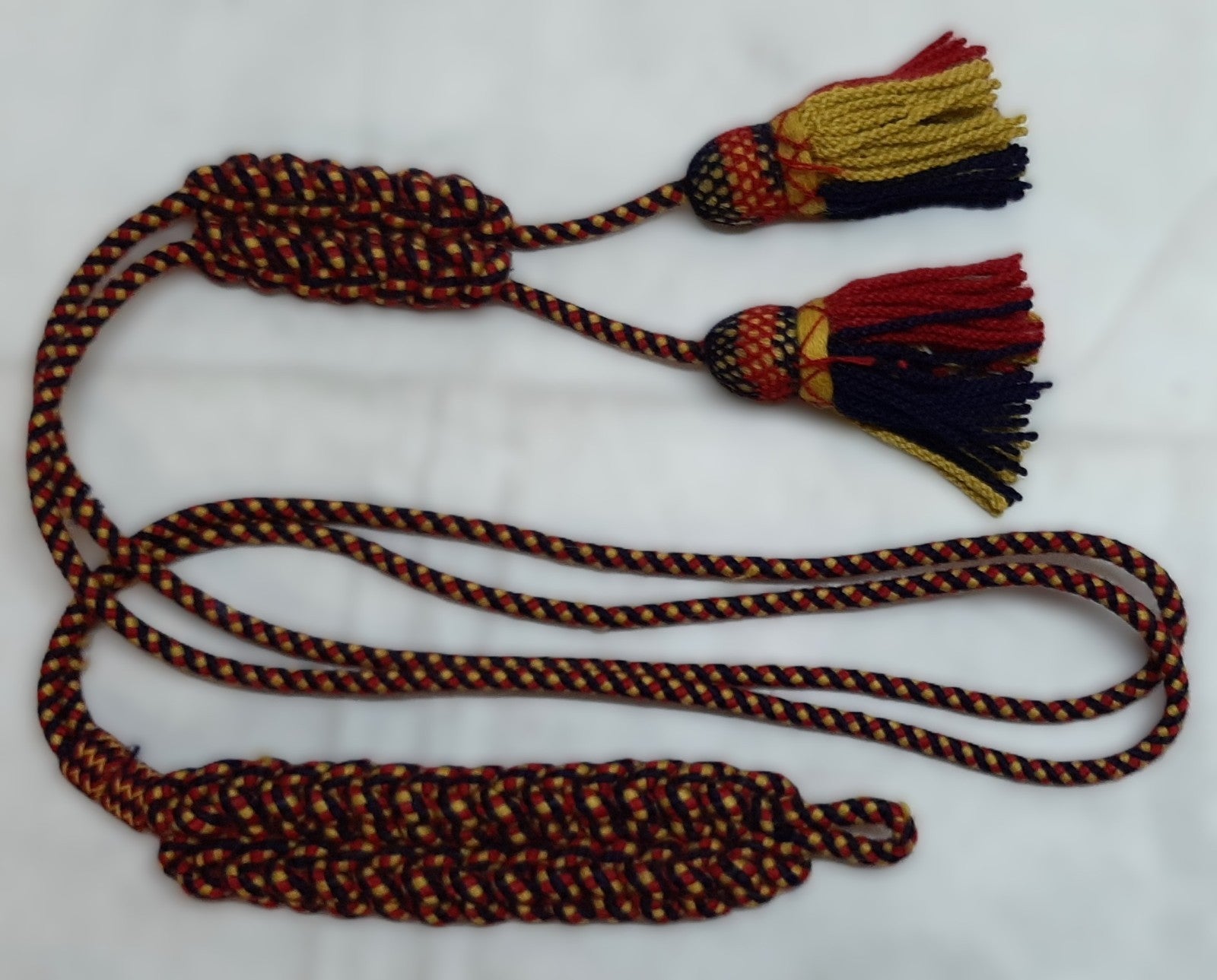 Naval Breast Cord British Tri Colour Musicians & Bandsman Decoration