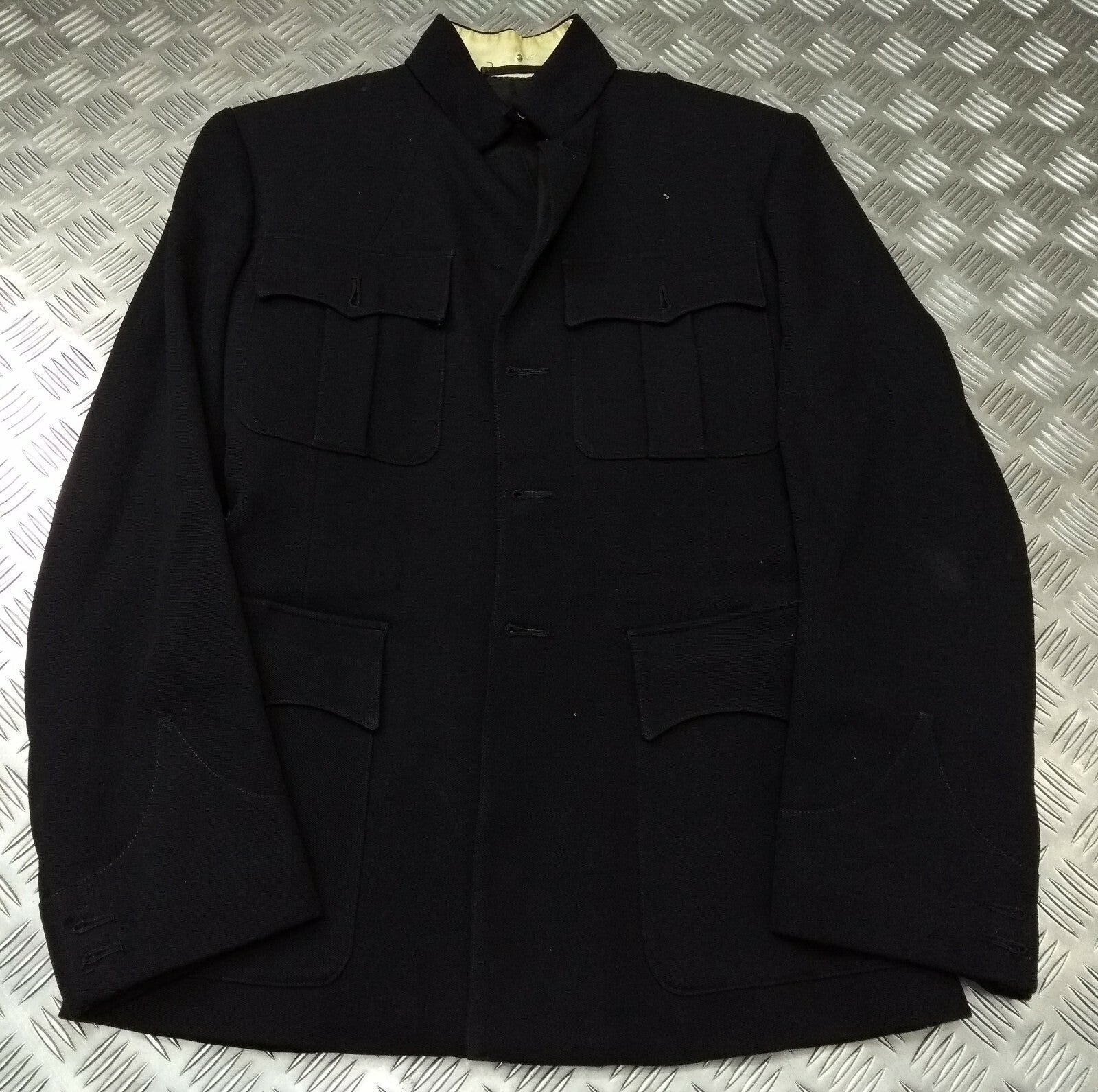 Vintage No1 Jacket 1962 Pattern No Buttons Insignia Removed Hobson RMAS