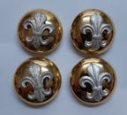 Duke of Lancaster Regimental Mounted Dress Button Set X4 British Army Insignia