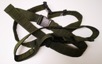 3 Army Webbing Belts British Green with Quick Release Buckles