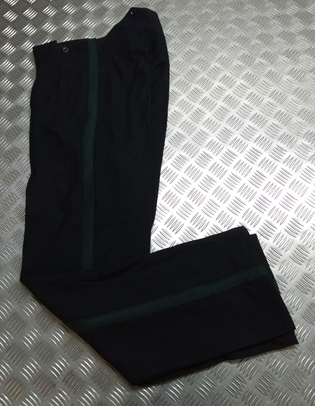 No1 Dress Trousers British Army Light Infantry / Rifles Green Stripe Asst Sizes