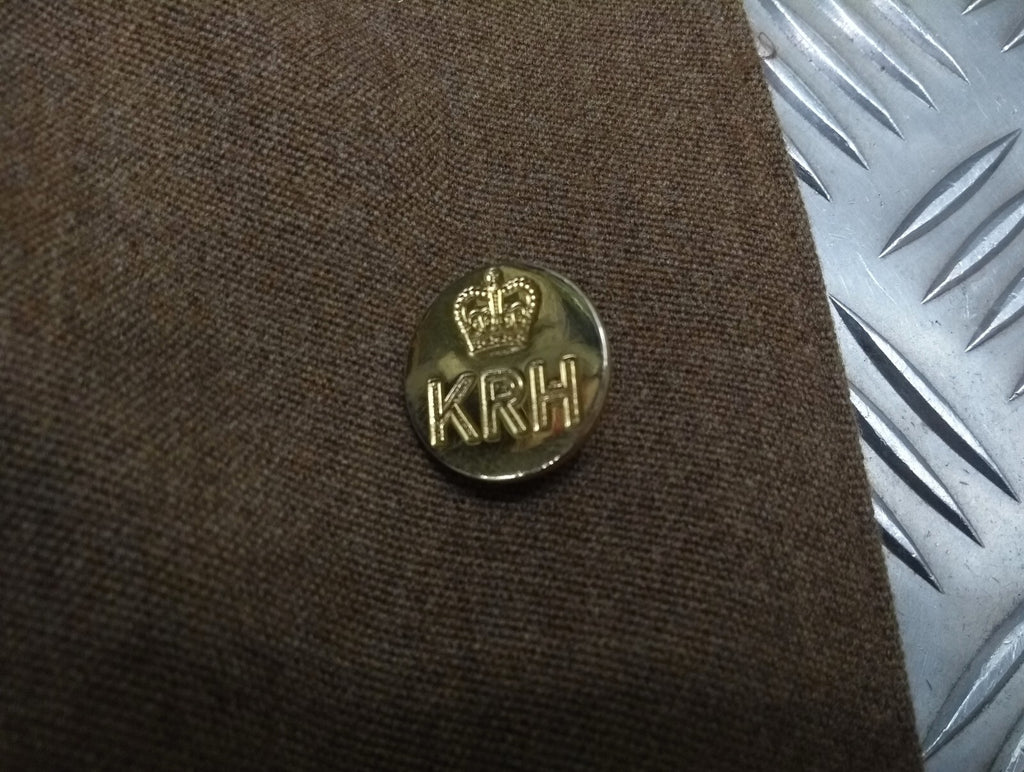 No2 KRH FAD Jacket Fully Buttoned With Insignia & Badges British Army Issue 96cm