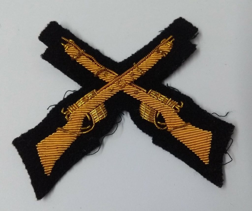 Skill at Arms No1 Issue Badge Qualification Gold Wire Braided Sew On Badge