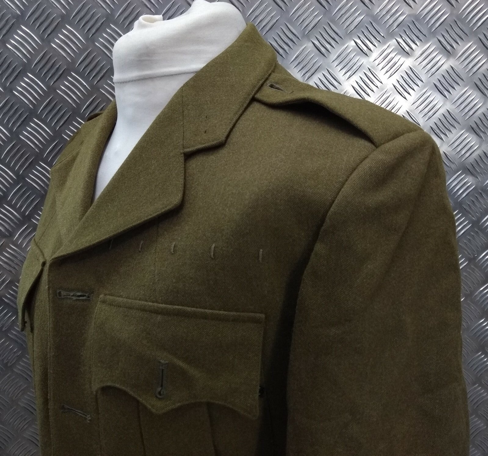 Dress Jacket British Army No2 Issue Uniform Jacket GD Golding No Buttons
