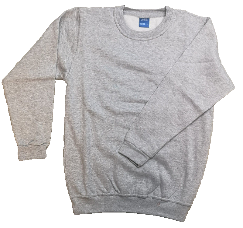 British Army PTI Jumper Grey Utility Shirt Physical Training Uneek Large NEW