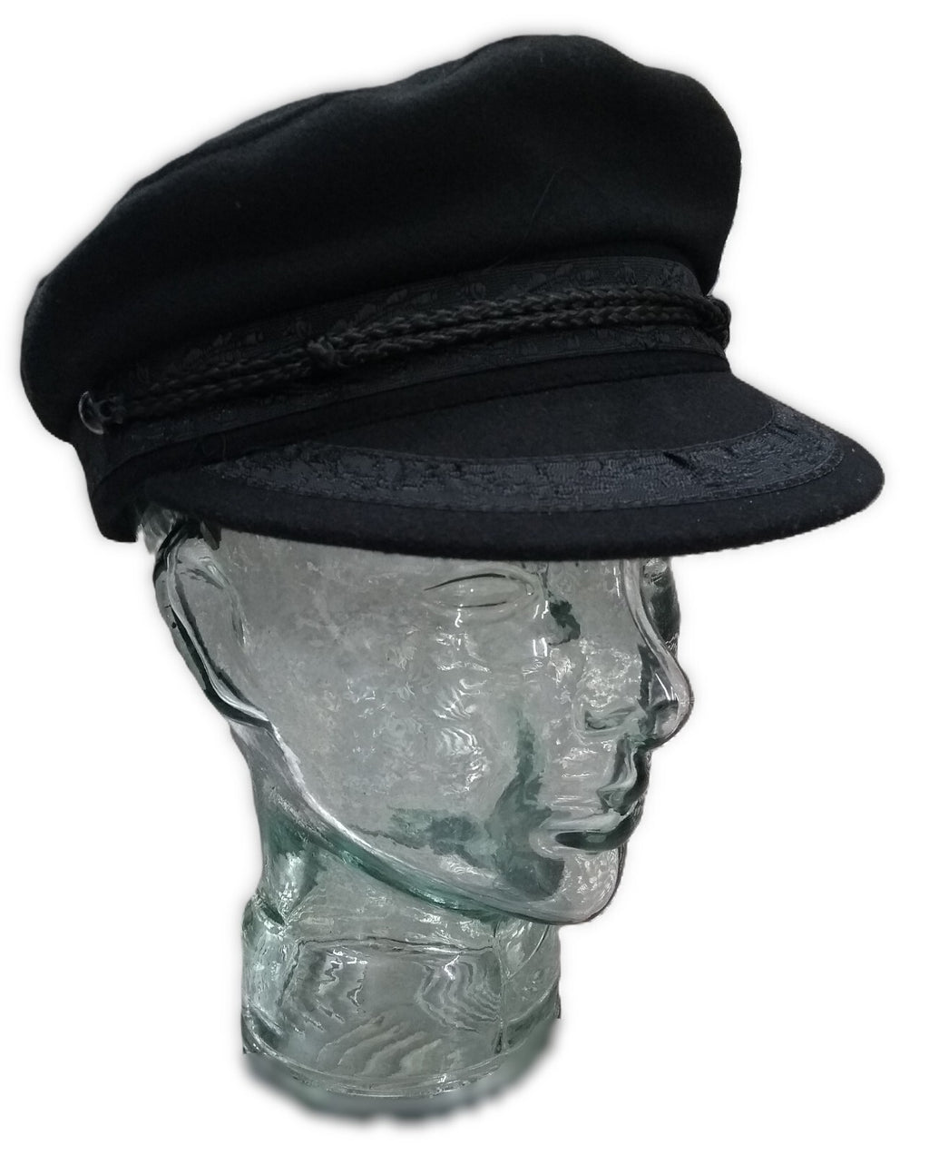 Maritime Sailor Cap, Naval Breton Type Greek Fisherman & Yachtsman Boating Hat