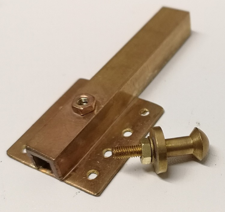 Brass Plume Receiving / Securing Box